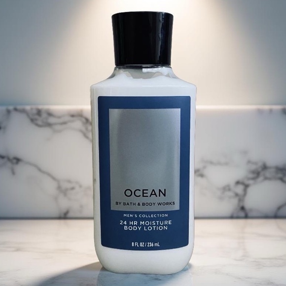 Bath & Body Works Men’s Collection Ocean 24 HR Moisture Body Lotion 8oz - Picture 1 of 4